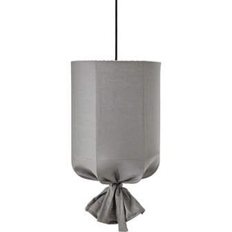 zdjęcie Lampa wisząca ogrodowa z materiału Round szara